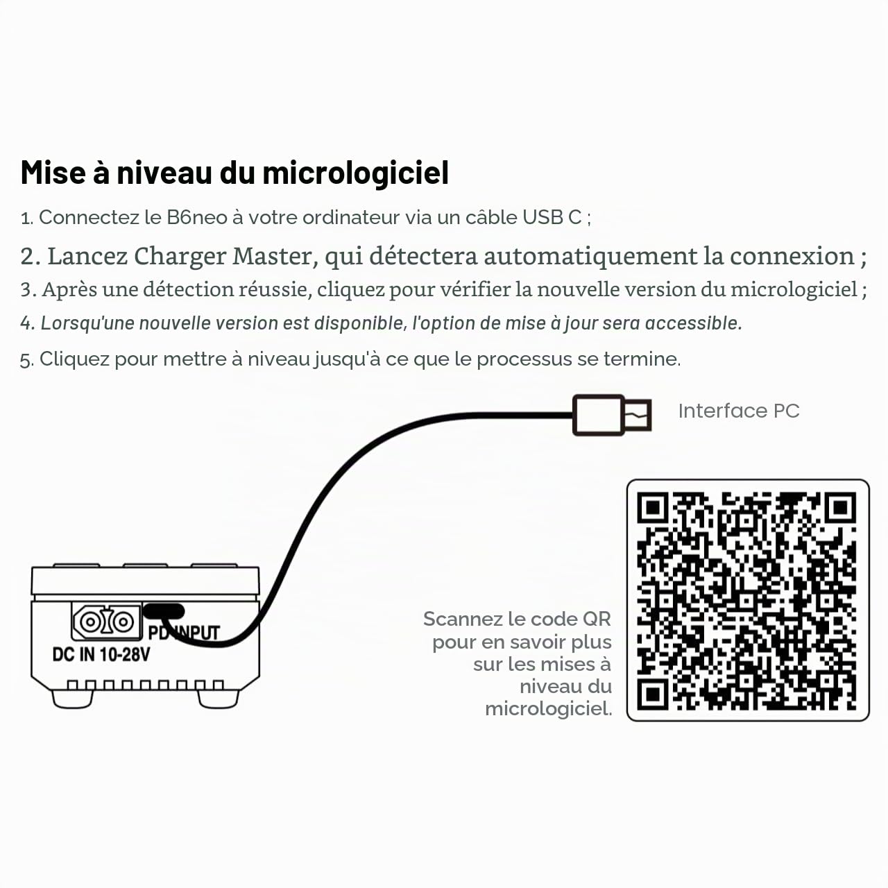 SKYRC B6 Neo2 : Chargeur Balance Lipo pour Batterie 1S-6S Lipo/Li-ION/LiHV, 1-15S NiMH/NiCd - DC 300W, PD 80W, Chargeur Intelligent, décharge et Stockage (Bleu-Rouge)