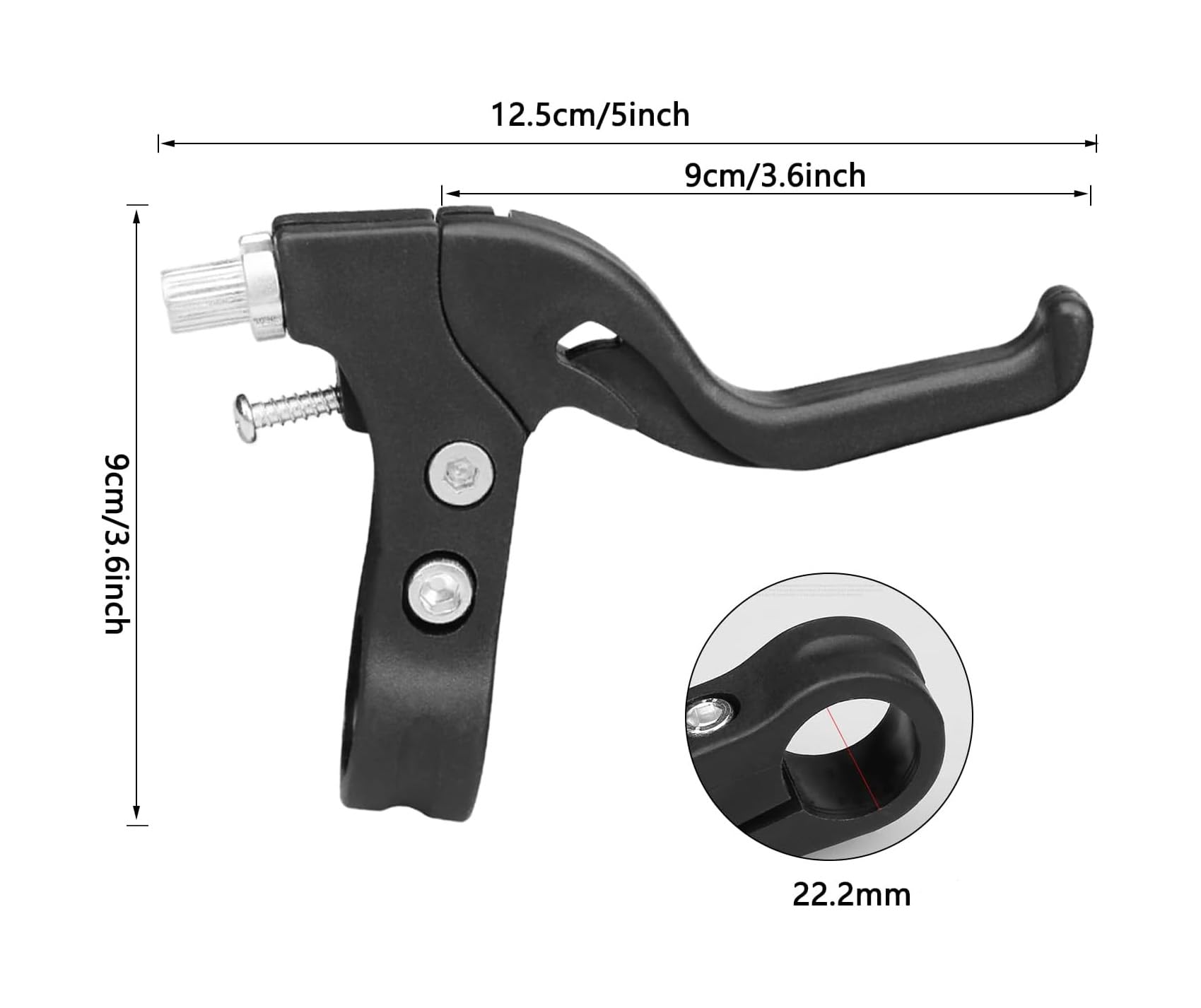 Bambini Leva del Freno della Bicicletta, 1 Paio Leva Del Freno per Bicicletta, Della Bicicletta Maniglia del Freno Bambini Bike Leve del Freno in Bicicletta Ricambi per Biciclette Accessori
