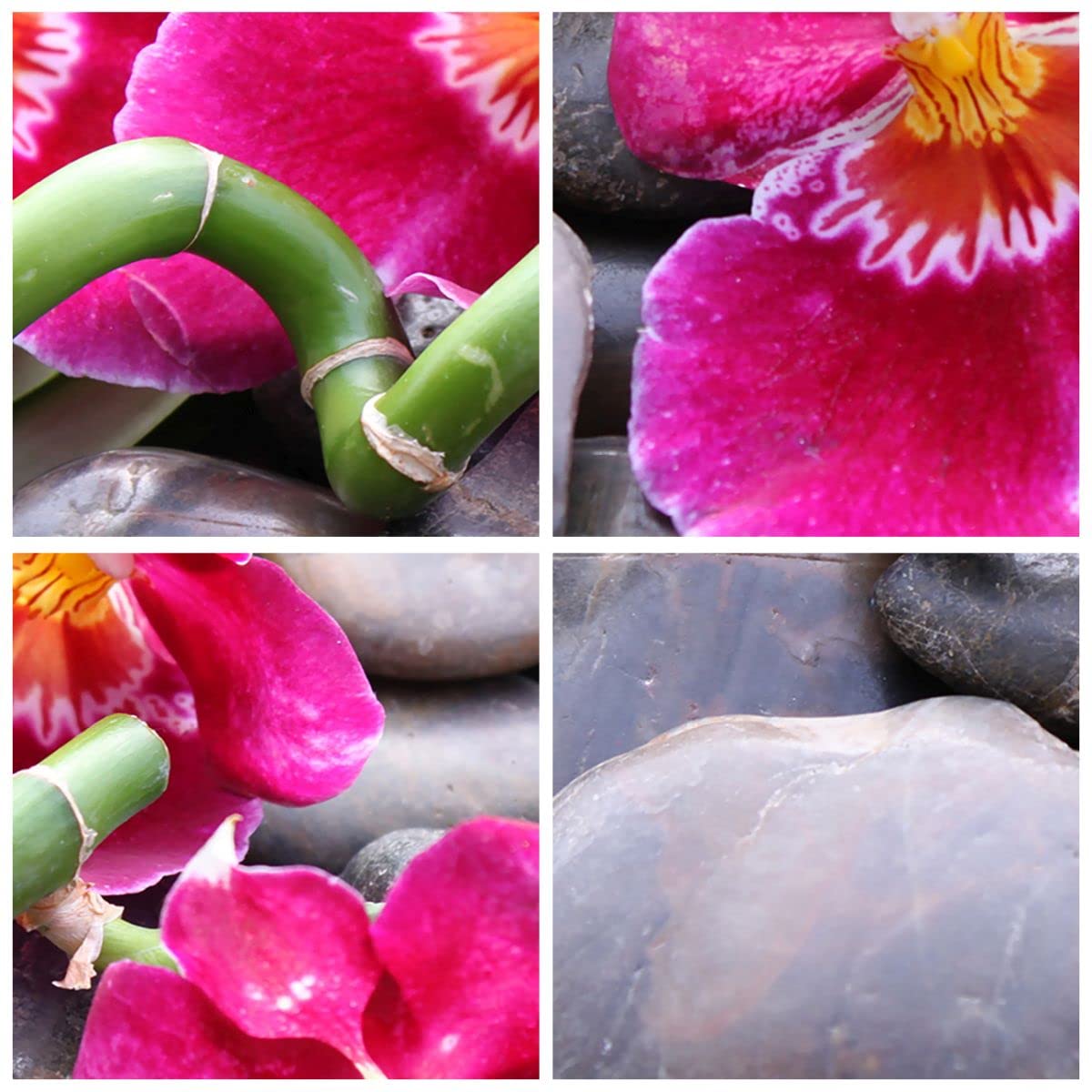 Vidrios Decorativos Tridimensional Espiral Marrón Cuadro