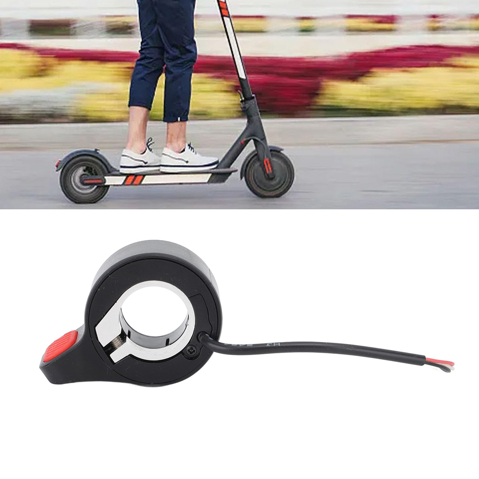 Acceleratore A Pollice Per Scooter Elettrico – Controllo Velocità Per Tubi Tondi 22,3 Mm, Facile Da Installare