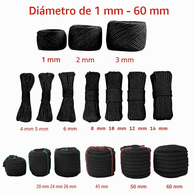 Foto 2 de 7 de Cuerda de sisal de 6 mm para reparar y reemplazar la columna rasca del gato, rascador