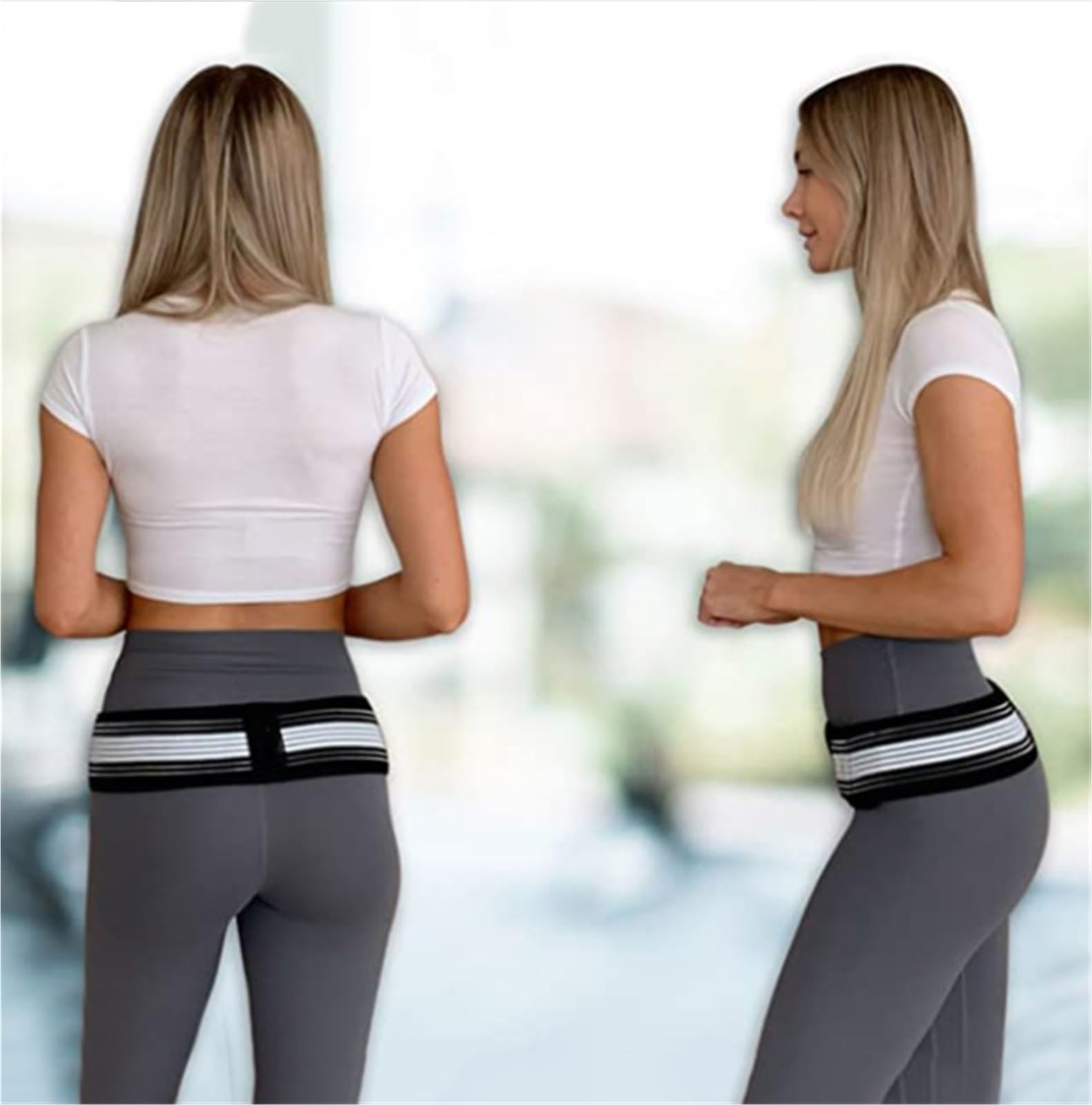 Faja Lumbar Cinturón De Soporte De Articulación Sacroilíaca For Hombres Y Mujeres Cinturón De Soporte De Cintura Cinturón De Soporte Pélvico Cinturón Apoyo Lumbar