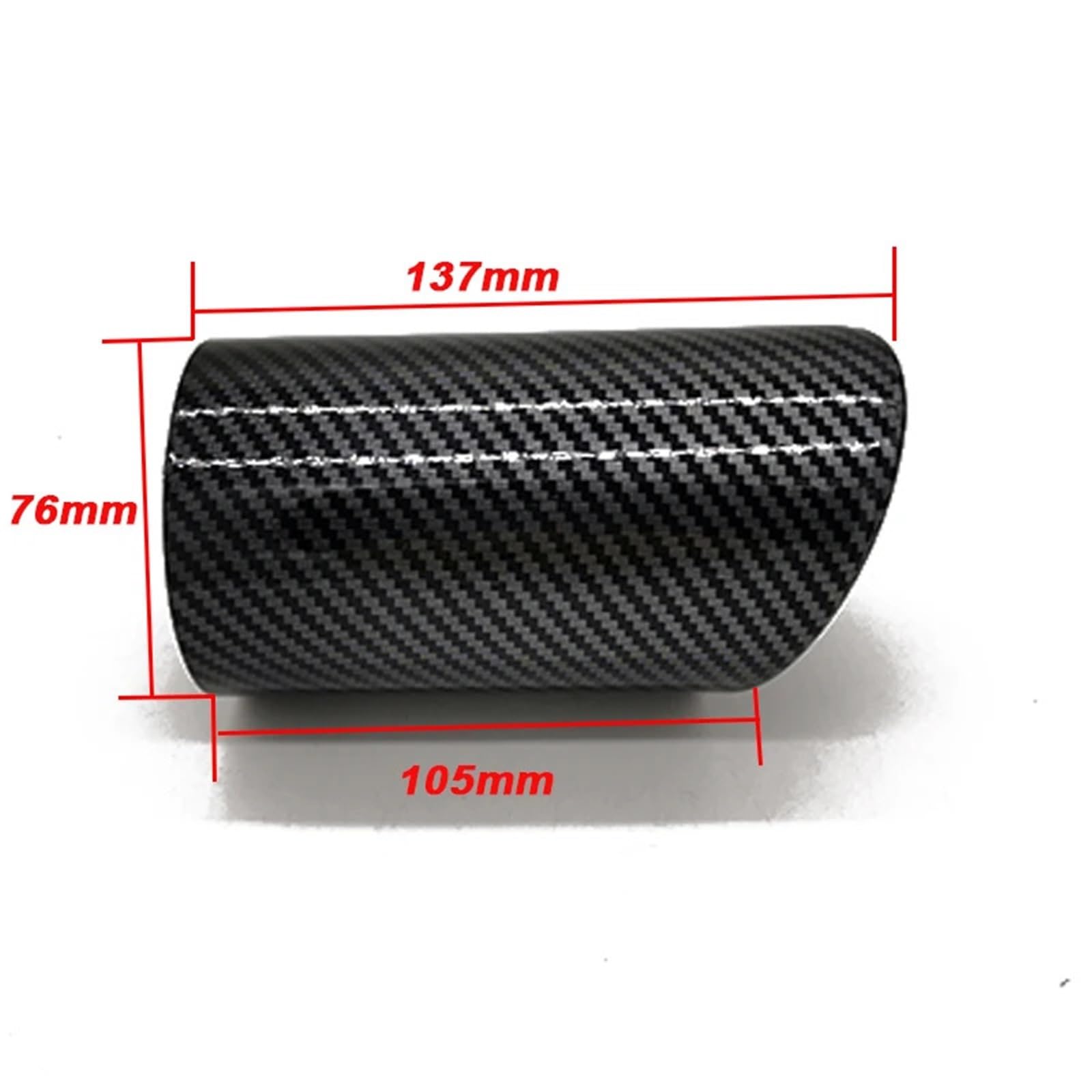 Vehicle Silencer Pasuje do Audi A4 B8 A3 8V 8P A1 Q5 pasuje VW Passat B7 CC Tiguan rura wydechowa samochodu tłumik końcówka osłona Car Styling(2pcs Silver)