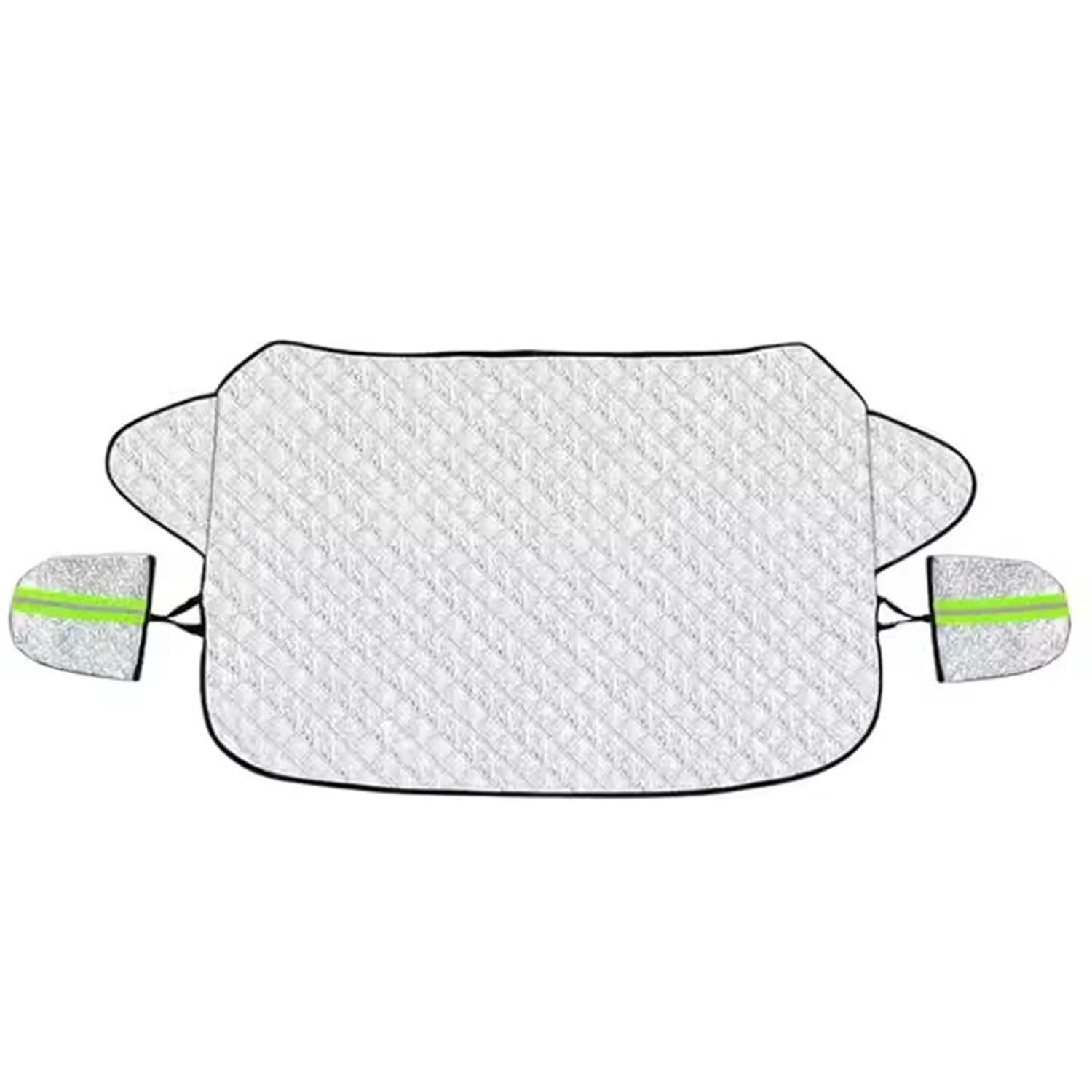 LETJUM Protector para Parabrisas, Cubierta del Parabrisas Coche, Parasol Coche Delantero, Funda Plegable Parabrisa Delantero Universal para Coche Protege de Sol Hielo Nieve Viento Lluvia 147x100cm