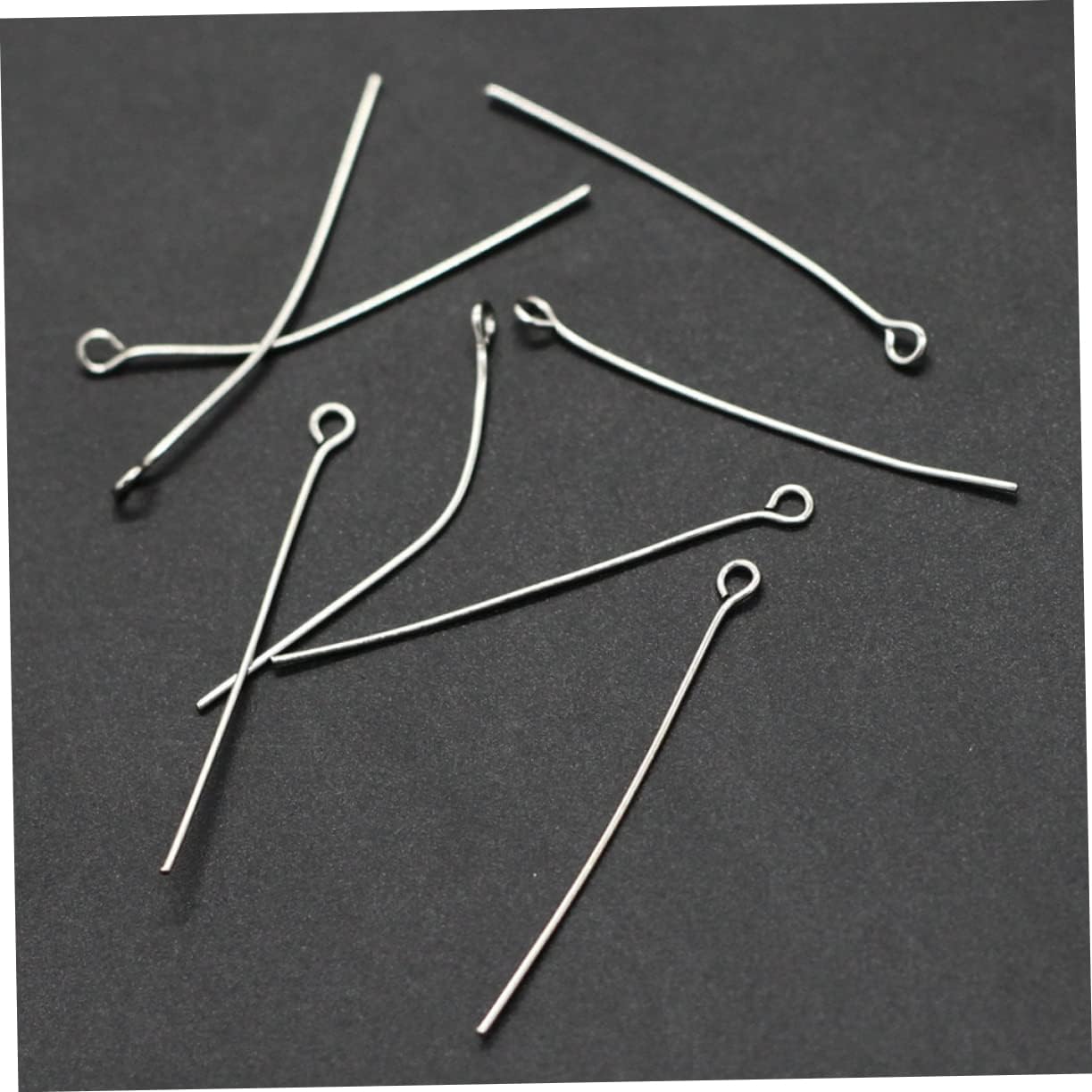 Gadpiparty 200pcs Stainless Steel for Jewelry Making Jewelry Finding Components Non-Tarnish Connectors for Necklaces Bracelets Earrings and Craft Projects