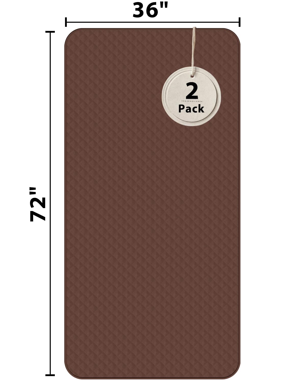 Almohadillas de cama lavables e impermeables de 36 x 72 pulgadas (paquete de 2), almohadillas de cama lavables extragrandes para incontinencia, almohadillas impermeables para cama lavable,