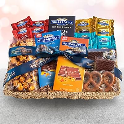 A Gift Inside Signature Ghirardelli Chocolate Delights Gift Basket