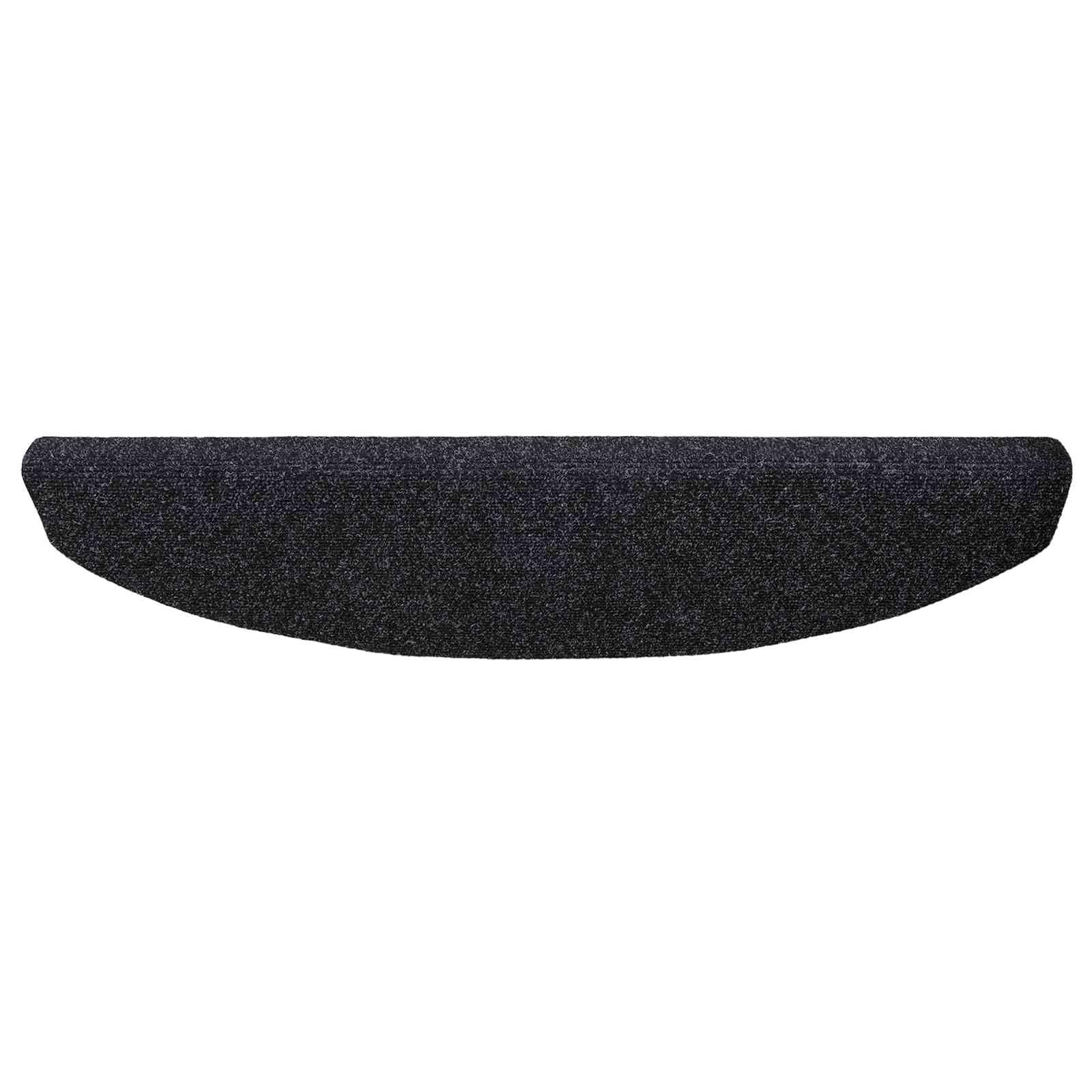vidaXL Selbstklebende Stufenmatten 15 STK. 80 x 24,5 x 3,5 cm Schwarz