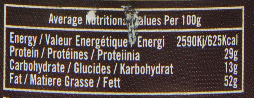 Biona Organic Peanut Butter Crunchy 250 g (Pack of 6)