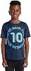 Messi Boys Lifestyle Short Sleeve Top, Loose-fit Shirt with Logo, Comfortable
