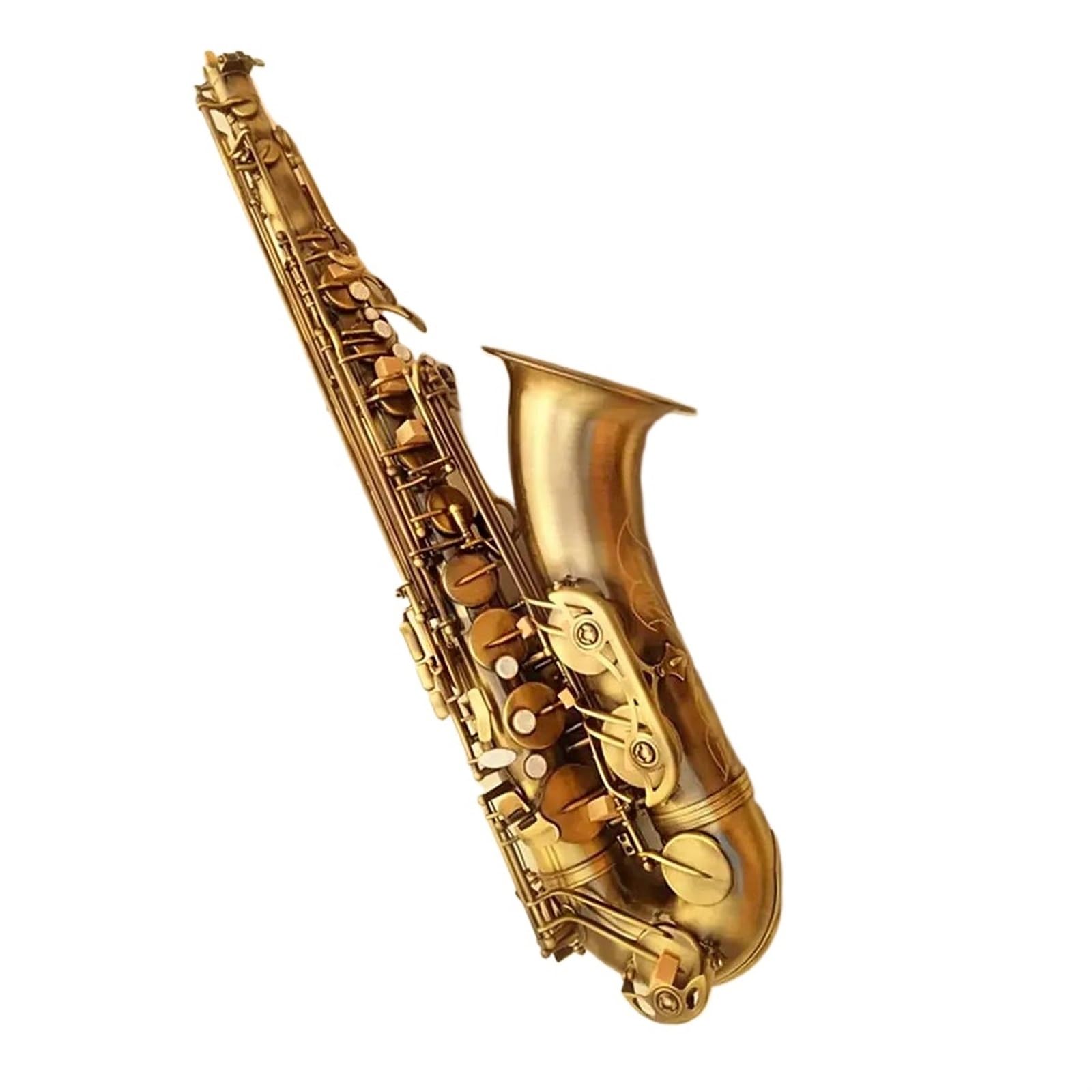 Saksofon Saksofon Tenorowy Bb Saksofon Tenorowy Antyczna Muzyka Mosiężna I Futerał Ustnik
