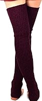 Vista 8 de TeeHee Knee Leg Warmers,Extra Long Thigh High Leg Warmers, Boot Cuffs for Women