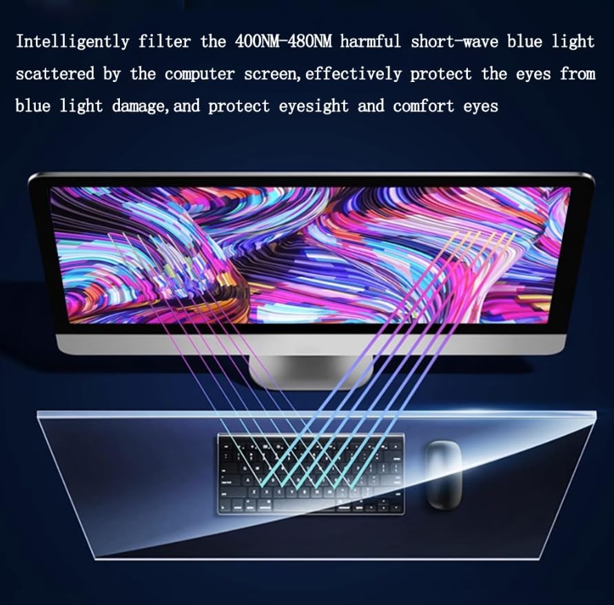 Protezioni per lo schermo dei portatili, Filtro for schermo privacy a luce blu sospeso for monitor da 12,5-32 pollici