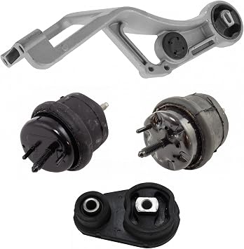 TRQ 5pc Engine Transmission Motor Mount Kit
