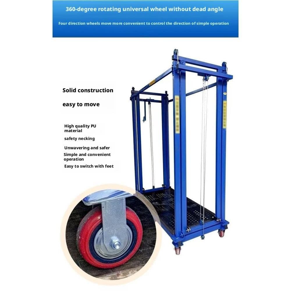 rusztowanie elektryczne Rusztowanie elektryczne o udźwigu 300 kg, mobilne, składane, do użytku na placu budowy ciężkie(1.5M)