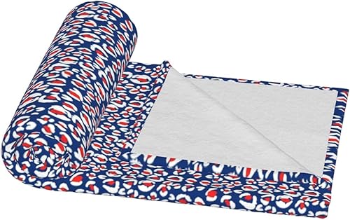 Miniatura 8 de Leopard Throw Blanket for Women Soft Summer Fleece Blanket Washable Travel Lightweight Blanket for Sofa Bed Couch All Season -50"x40"