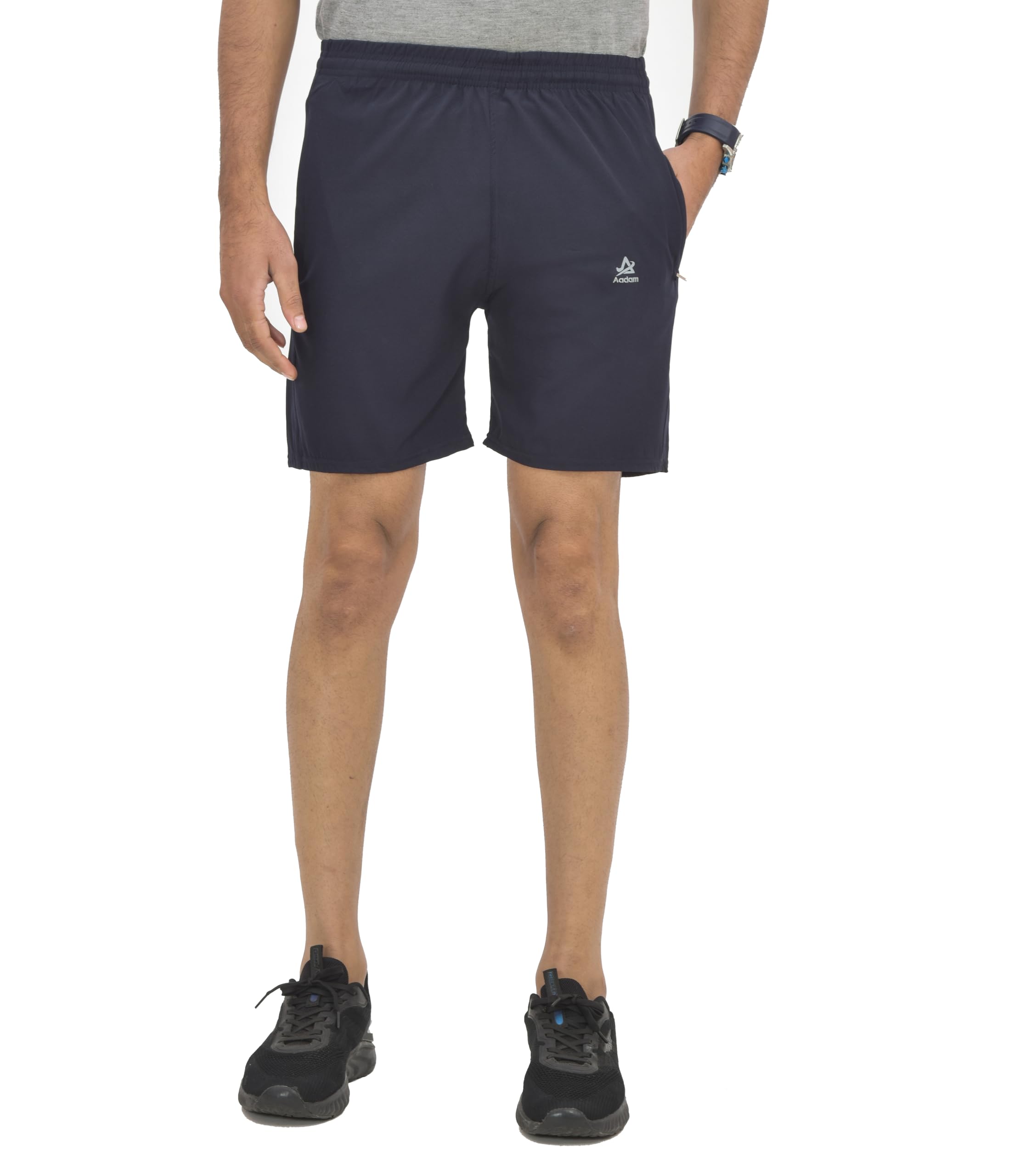 aadam Men's Comfort Fit Solid NS Shorts - Pack of 1-picture-47