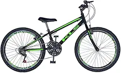 Bicicleta Sport Gold Aro 24 Freio V-Brake MTB 21 Marchas Kls
