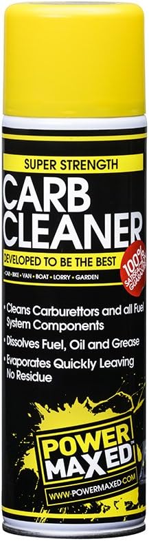 Power Maxed Pmcc500Sc02 Carb Cleaner Spray Can, 500 ml