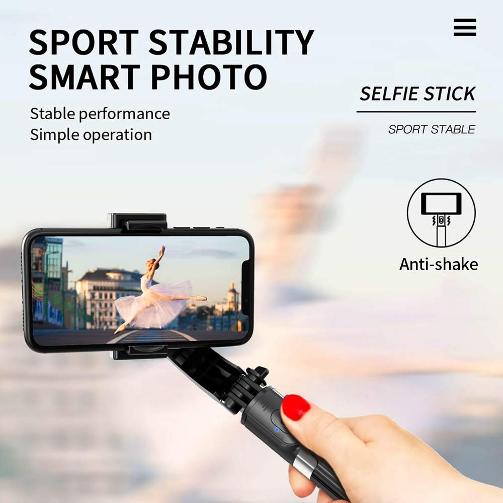 Amazon.co.jp: Walory 自撮り棒、L08ジンバルスタビライザーSelfie