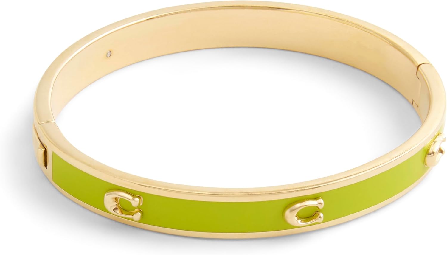 Signature C Enamel Bangle Bracelet