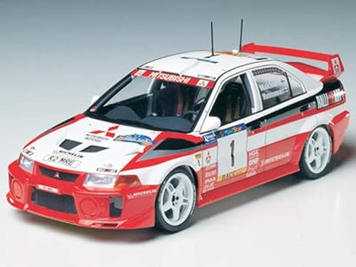 Tamiya 300024203 Modelo de coche, 1:24 Mitsubishi Lancer Evo V WRC