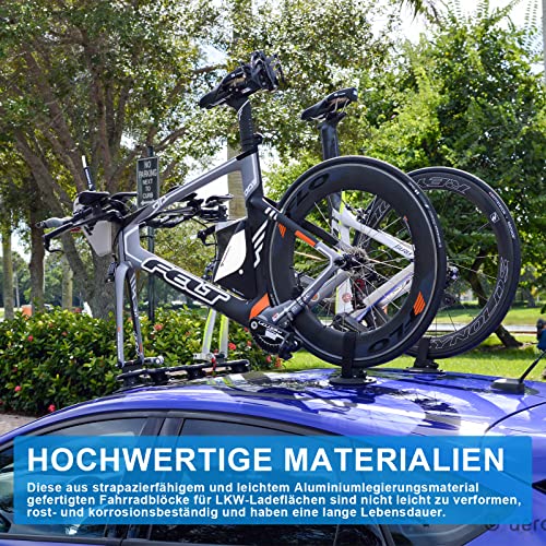 Fahrrad Gabelhalterung, Vielseitiger Fahrradblock, Fahrradgabel aus Aluminiumlegierung