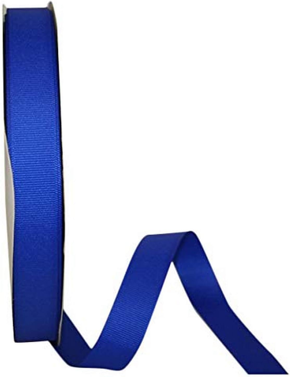 Reliant Ribbon Grosgrain Texture Ribbon, 7/8 Inch X 100 Yards, Electric Blue