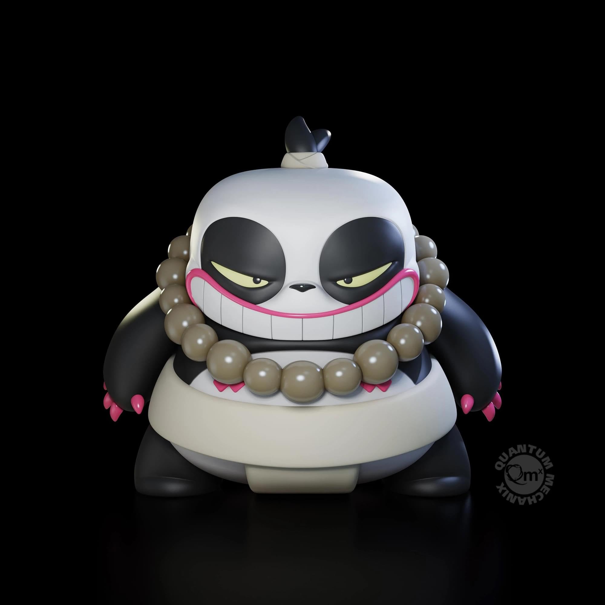Amazon.com: QMx Ozeki Panda Qrew Art Vinyl,Black & White : Toys