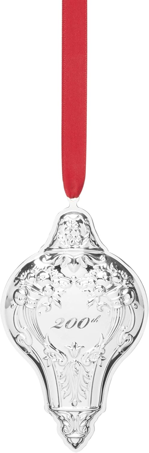 Reed & Barton 897053 200th Anniversary Celebration Christmas Tree Ornament, Ornaments