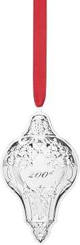 Reed & Barton 897053 200th Anniversary Celebration Christmas Tree Ornament, Ornaments