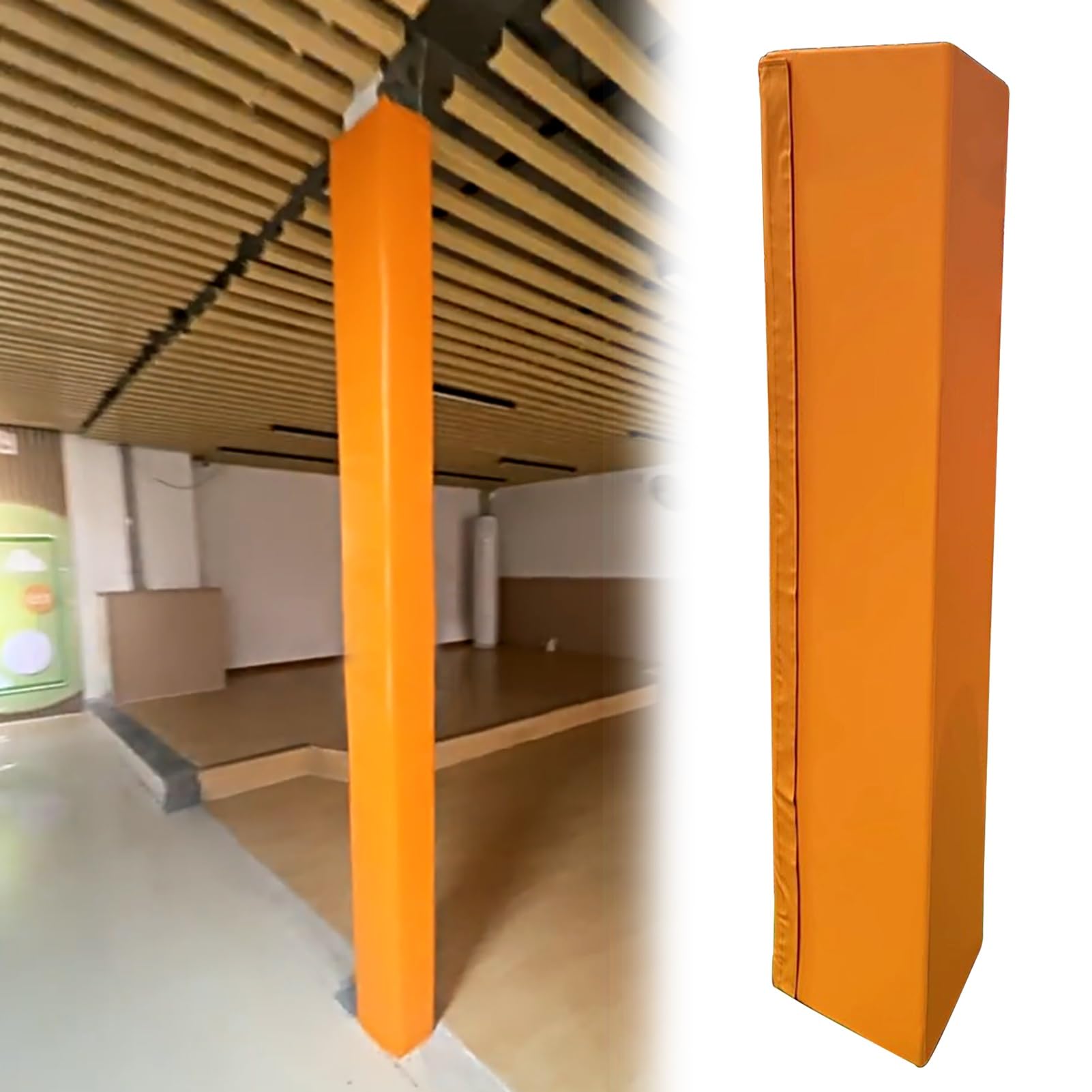 Rembourrage de poteau de basket-ball en mousse housse de colonne 122 cm