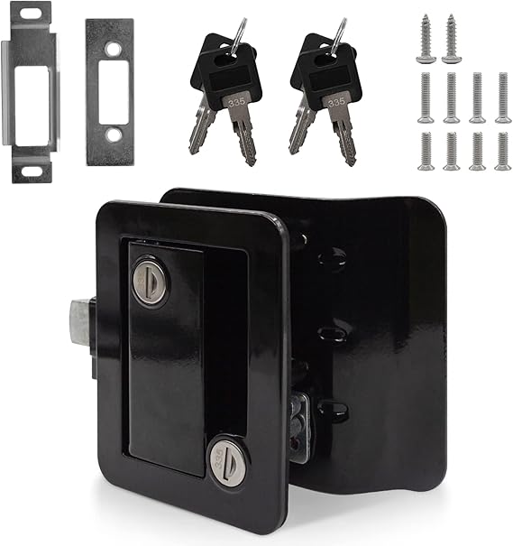 RV Entry Door Lock, RV Travel Trailer Door Latch with