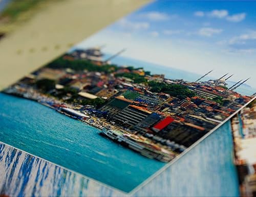 Miniatura 3 de Tarjetas postales de viaje, juego de 30 tarjetas postales variadas que representan alrededor del mundo famoso sitios de viaje, tarjetas postales