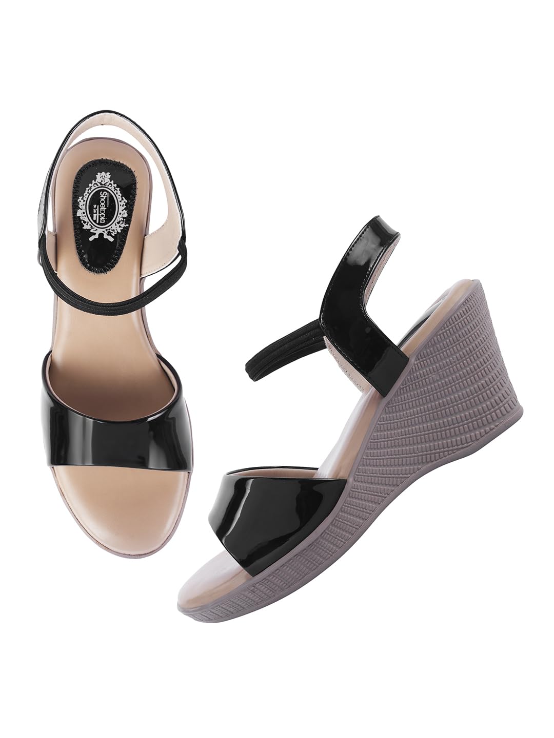 Shoetopia Womens Heeled Sandal-3 Kids UK (Charger-Black)-EU36 (B0D14DJW7R) Amazon Price History, Amazon Price Tracker
