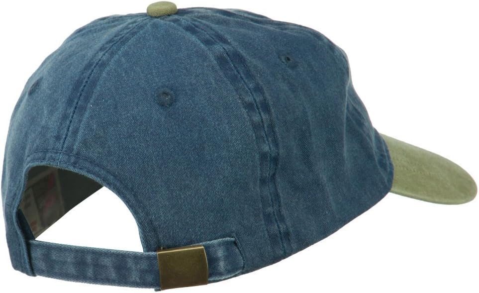 e4Hats.com Scuba Dive Flag Embroidered Washed Pigment Dyed Cap