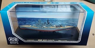 KB 国際貿易 1 1100 戦艦 霧島 「世界の軍艦コレクション」同モデル ディスプレイケース付き 金剛型 1 700 より小