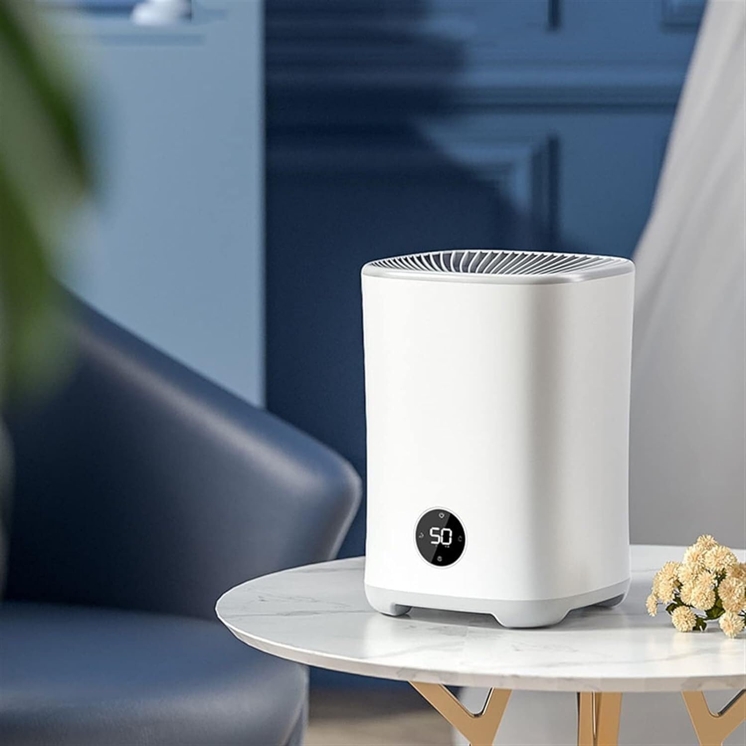 Per uso domestico Umidificatori Umidificatore for Camera da Letto Domestico Umidificatore Muto Antiappannamento Umidificatore Temporizzato con Serbatoio Acqua da 3 Litri, Umidità Costante Intelligente