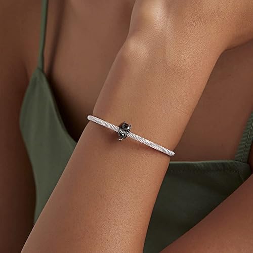 Miniatura 4 de WOSTU 925 Sterling Silver Cute Animal Cat Dog Butterfly Dragon Snake Bead Charm for Charm Bracelet Personalized Jewelry Gift for Women