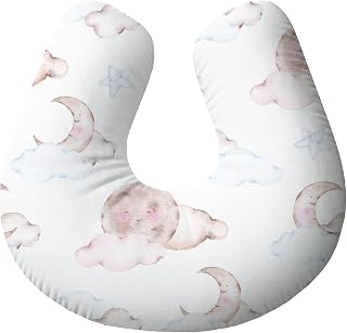 Almofada de Amamentação Premium Bom Bom Bebe Meia-Lua