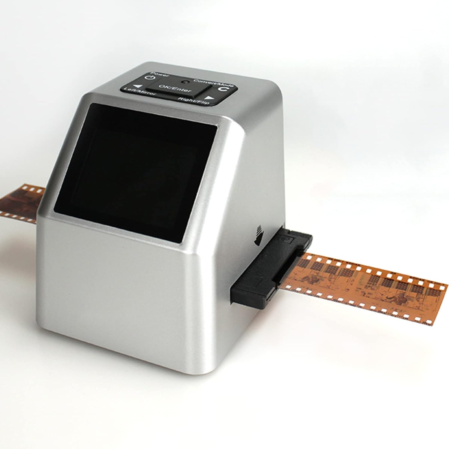 Film and Negative Scanner, Slide Viewer with 2.4" LCD Screen and 128MB Builtin