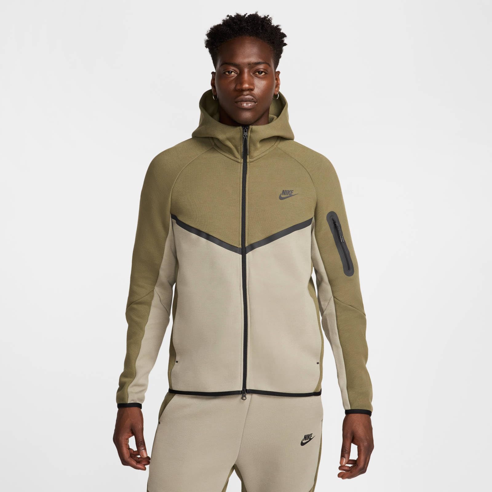Nike Nike Tech Windrunner Hoodie Mit Durchgehendem Reißverschluss Für Herren Sudadera con Hombre (Pack de 1)