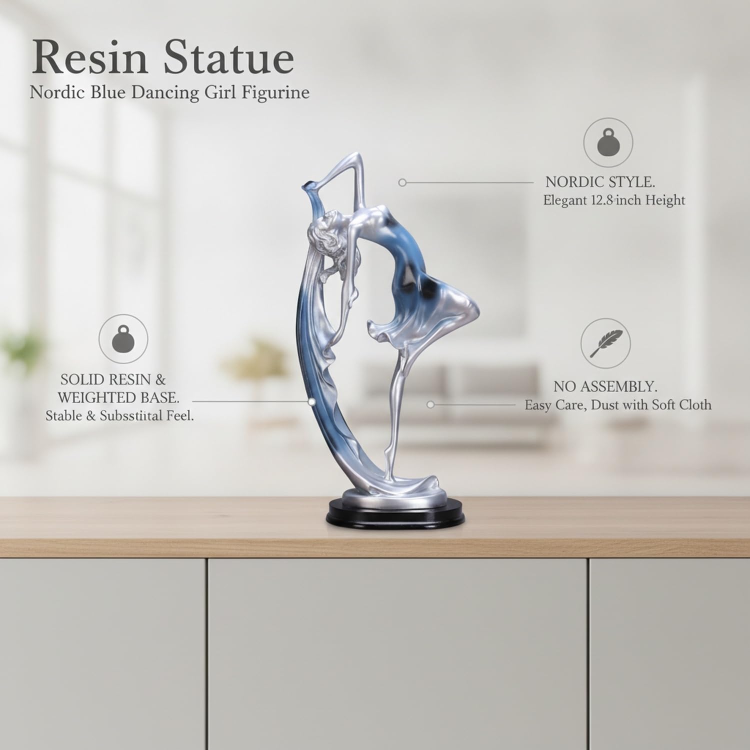 Figurita de Resina, 1 PC