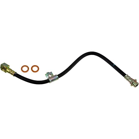 A-Premium Brake Hydraulic Hose Compatible With Select Nissan, Chevrolet, Datsun & Pontiac Models - Sentra, Versa, Cube, 300ZX, Axxess, Pulsar NX, Micra, Multi, Sprint, 310, Firefly - Pack Of 2, Hose, Lines
