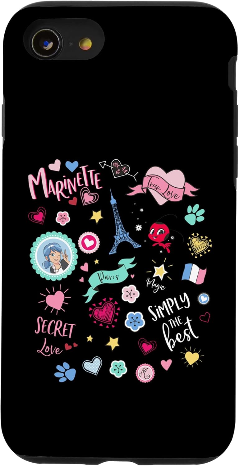 iPhone 12 mini Miraculous Ladybug Charming Paris Marinette Secret Love Case