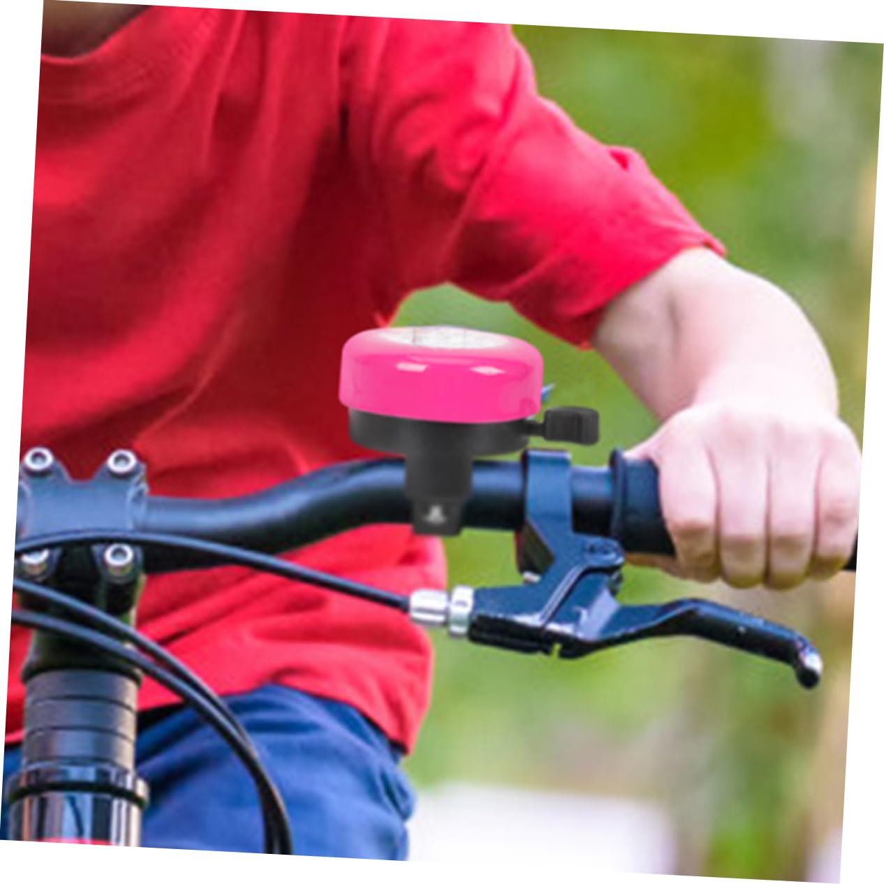 ibasenice Timbre De Bicicleta para Diseño De Caricatura Sonido Fuerte Compatible con Manillares para Bicicletas Y Scooters Material Seguro Y Duradero