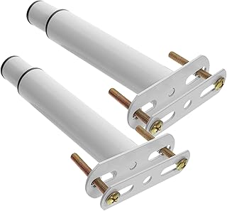 Housoutil Pernas De Sofá De Cama Estrutura De Cama Ajustável Pés De Móveis Ajustáveis Pés De Substituição De Pés De Cama Pés De Suporte De Cama Pernas De Suporte De Cama Parte Branca