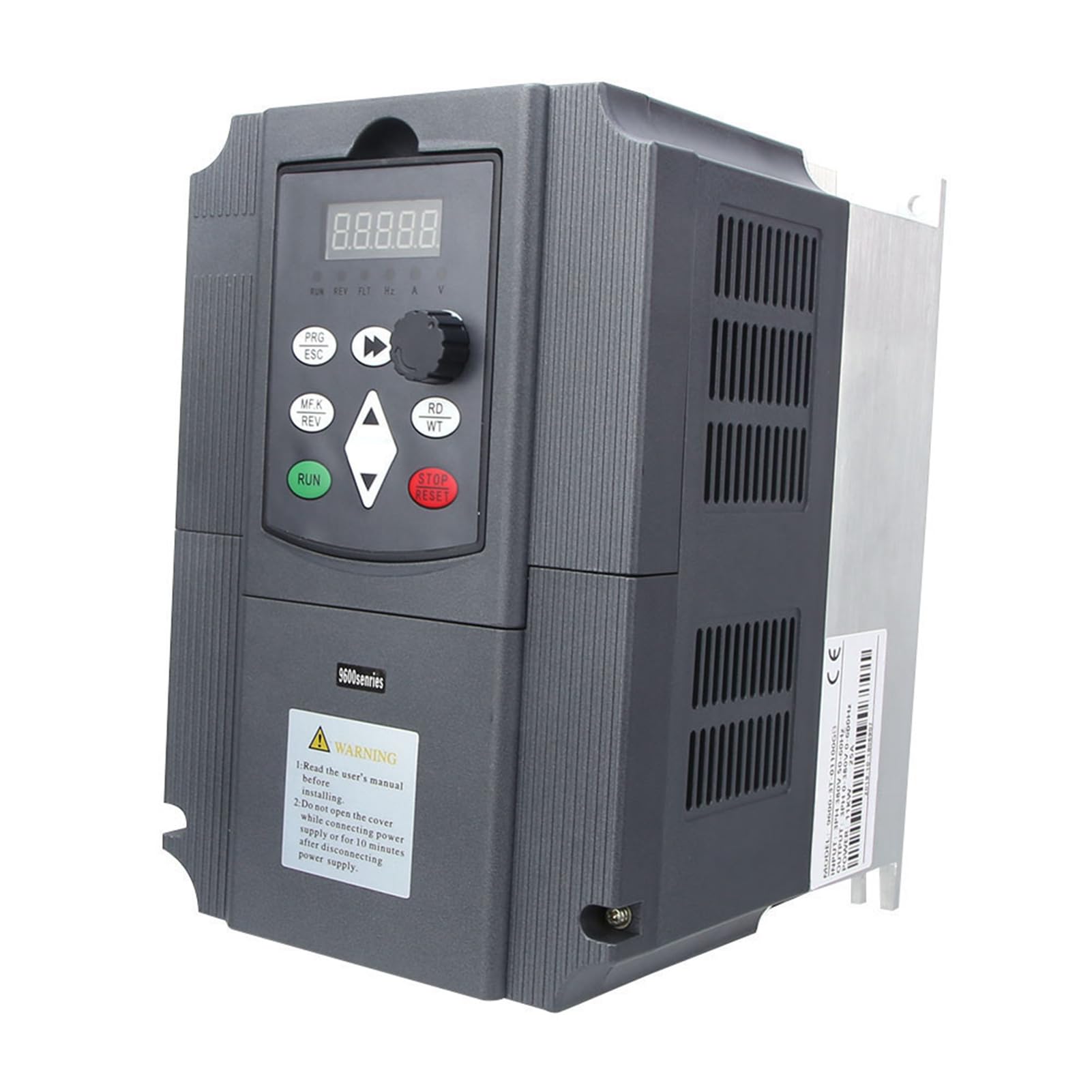aqxreight Variador de Frecuencia de 11 KW: VFD Trifásico Universal para Control Modos Versátiles V/F y PID para Automatización, Textiles y Equipos de Elevación Unidad Compacta de 380 VCA