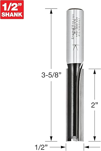 Miniatura 2 de Trend Router de inmersión T8 de modo dual de 3-1/4 HP con pinza de 1/2 pulgada, velocidad variable, mesa de enrutador compatible con sistema de