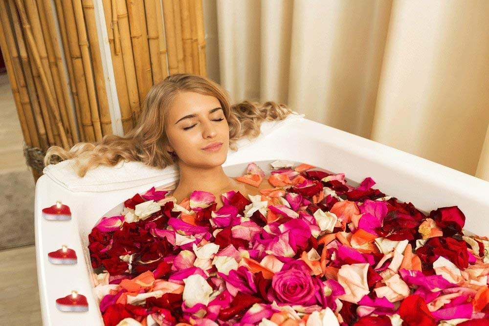 30 Bougies Chauffe-plat En Forme De Cœur à Paillettes Dorées – Paraffine, Sans Fumée, Pour Décoration - 7